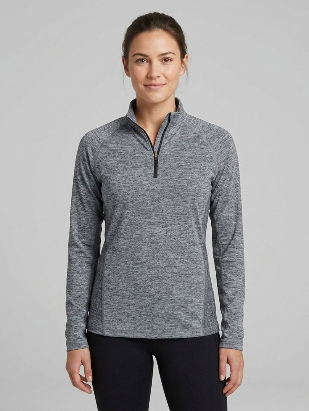 Kyodan Quick Dry Heathered Grey Top
